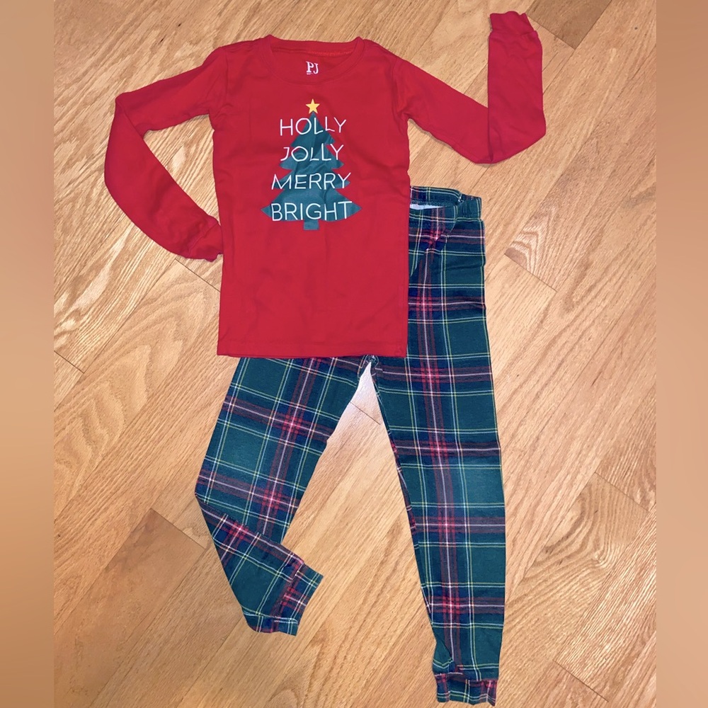 Christmas Tree Long Sleeve/Long Pant Pajama Set